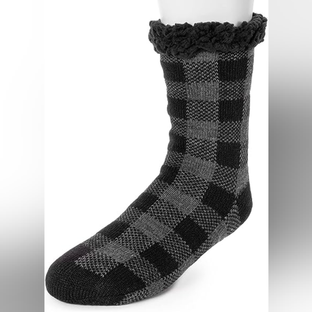 Muk Luks Men's 1 Pair Cabin Sock